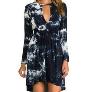 😍❤10‎ min Sale Blu Moon Tie Dye  High Low Mini